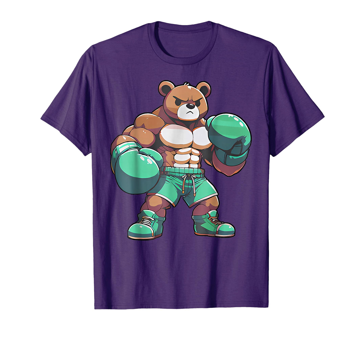 Teddy Boxer Bear Stylish Boxing Player Teddy Bear T-Shirt