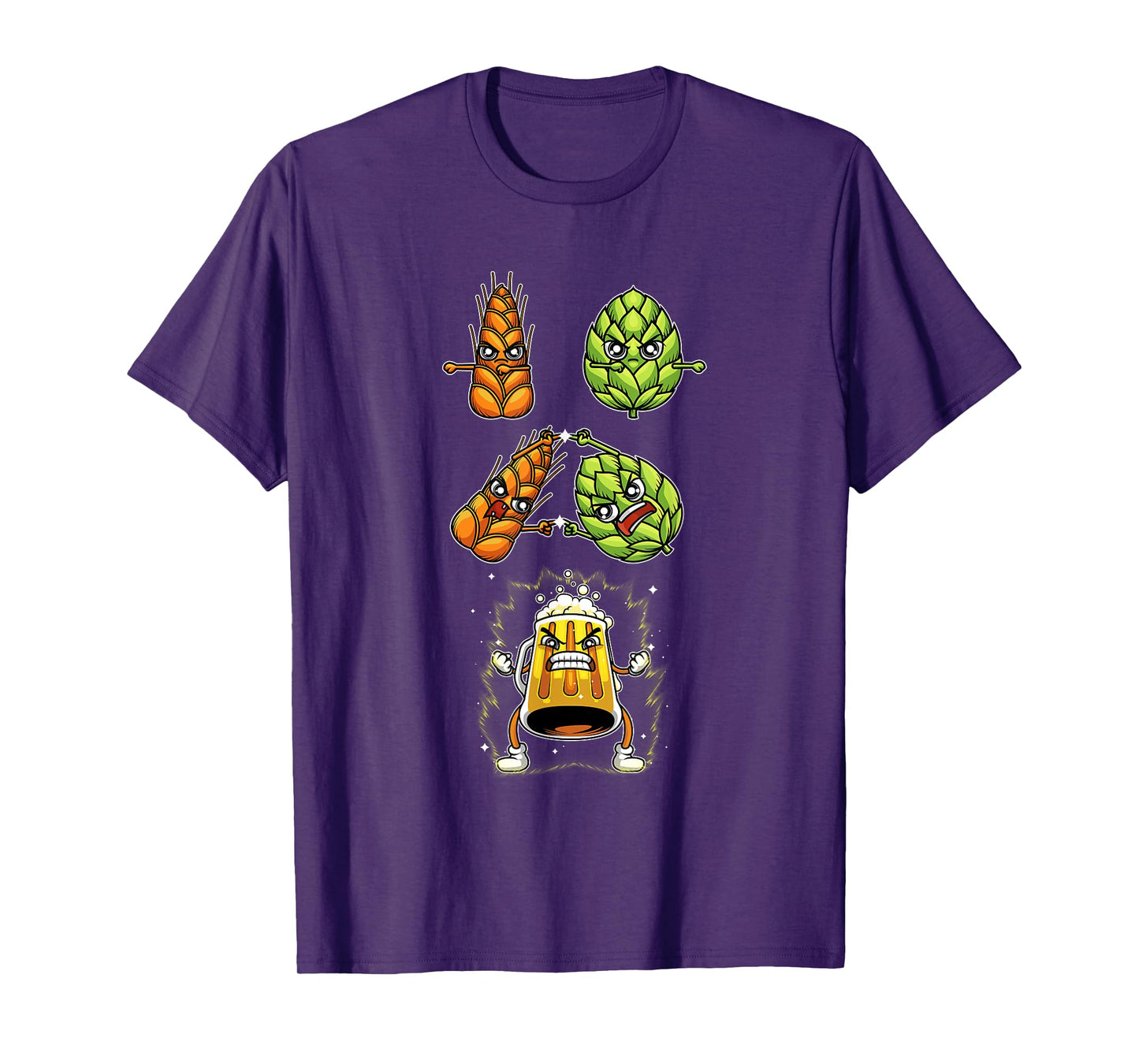 Hop Malt Beer Fusion Funny Beer Brewer Gift For Men Women T-Shirt