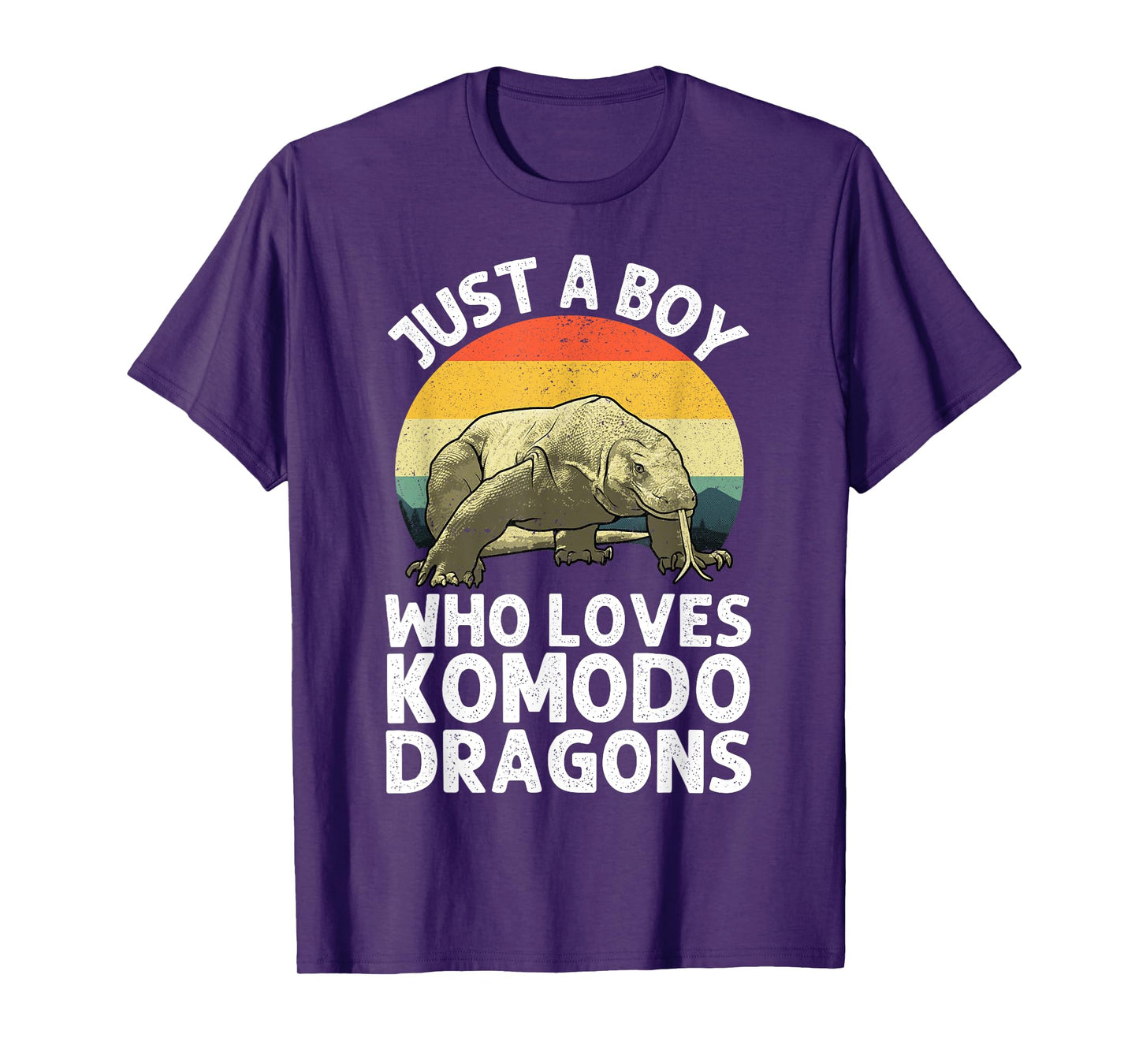 Funny Komodo Dragon Design For Boys Men Komodo Dragon Lovers T-Shirt