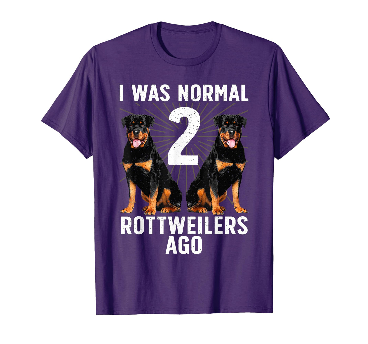 Funny Rottweiler Design For Men Women Kids Rottweiler Lovers T-Shirt