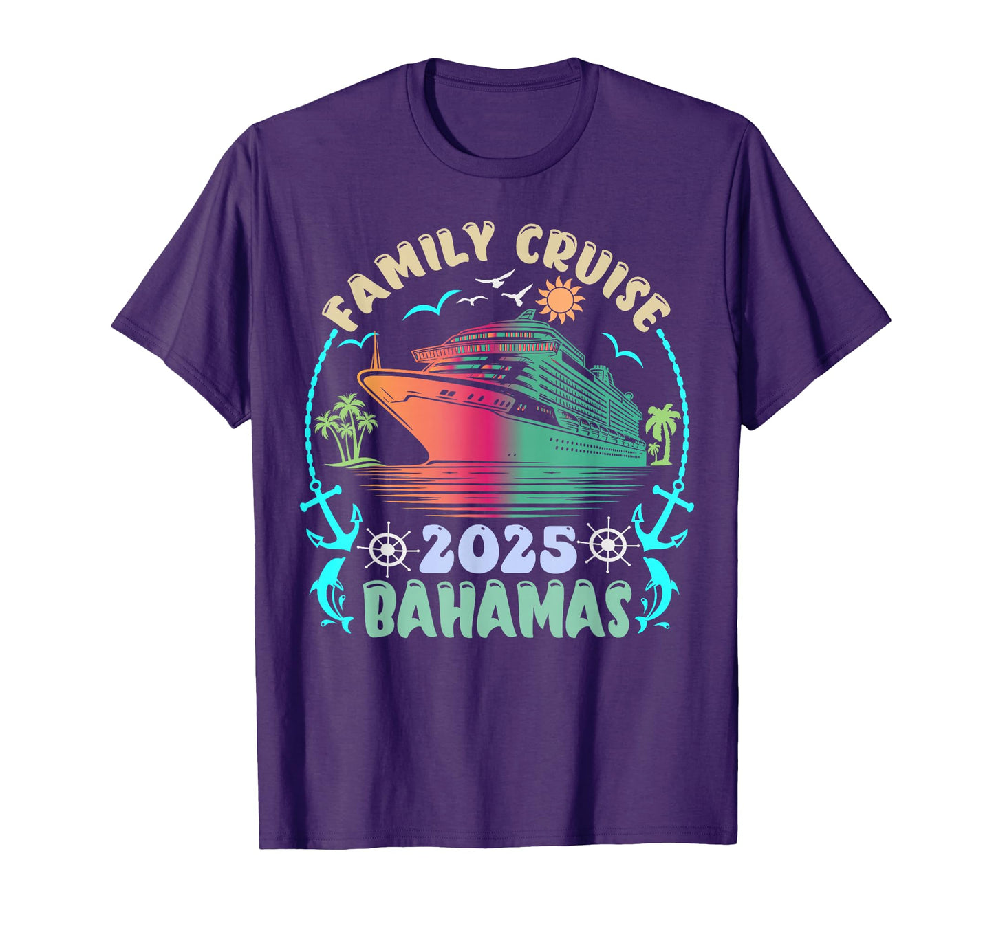 Family Cruise Bahamas 2025 Summer Matching Vacation 2025 T-Shirt