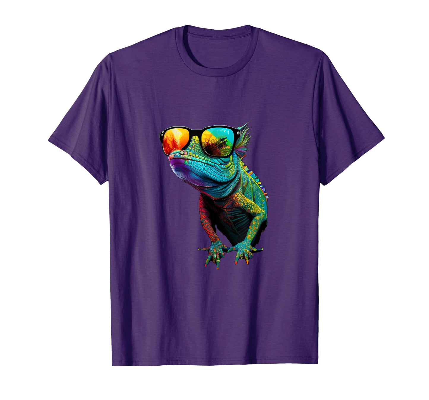 Funny Lizard with Sunglasses for Iguana & Reptiles Lovers T-Shirt