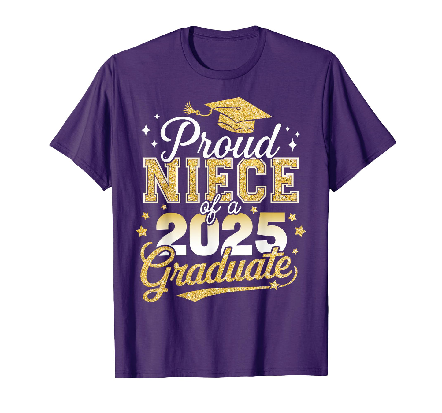 Proud niece of a class of 2025 graduate senior graduation T-Shirt