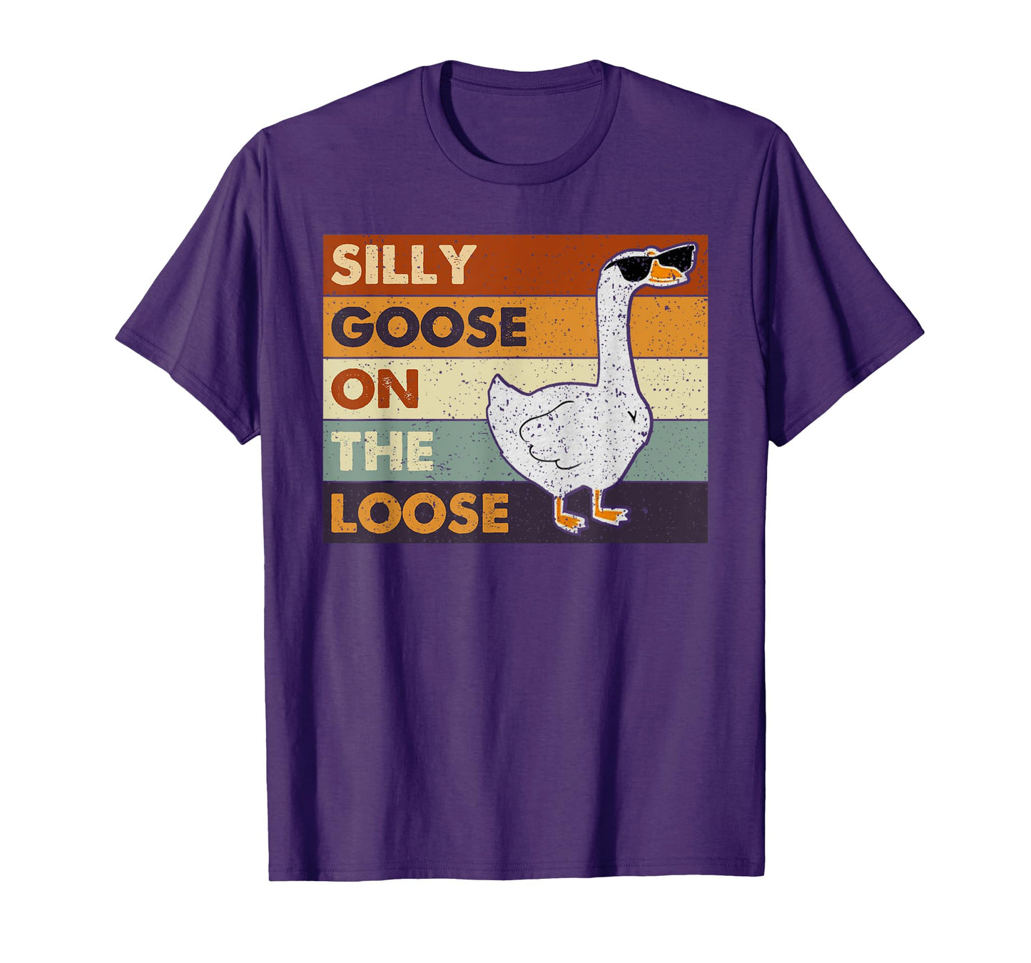 Silly Goose On The Loose Funny Silly Goose University T-Shirt