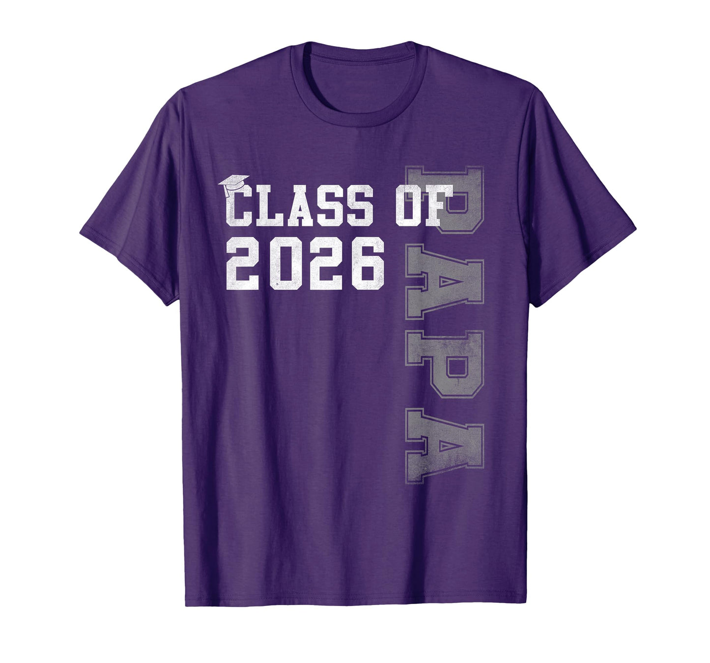 Proud Papa Of A 2026 Graduate Grad Senior Graduation T-Shirt