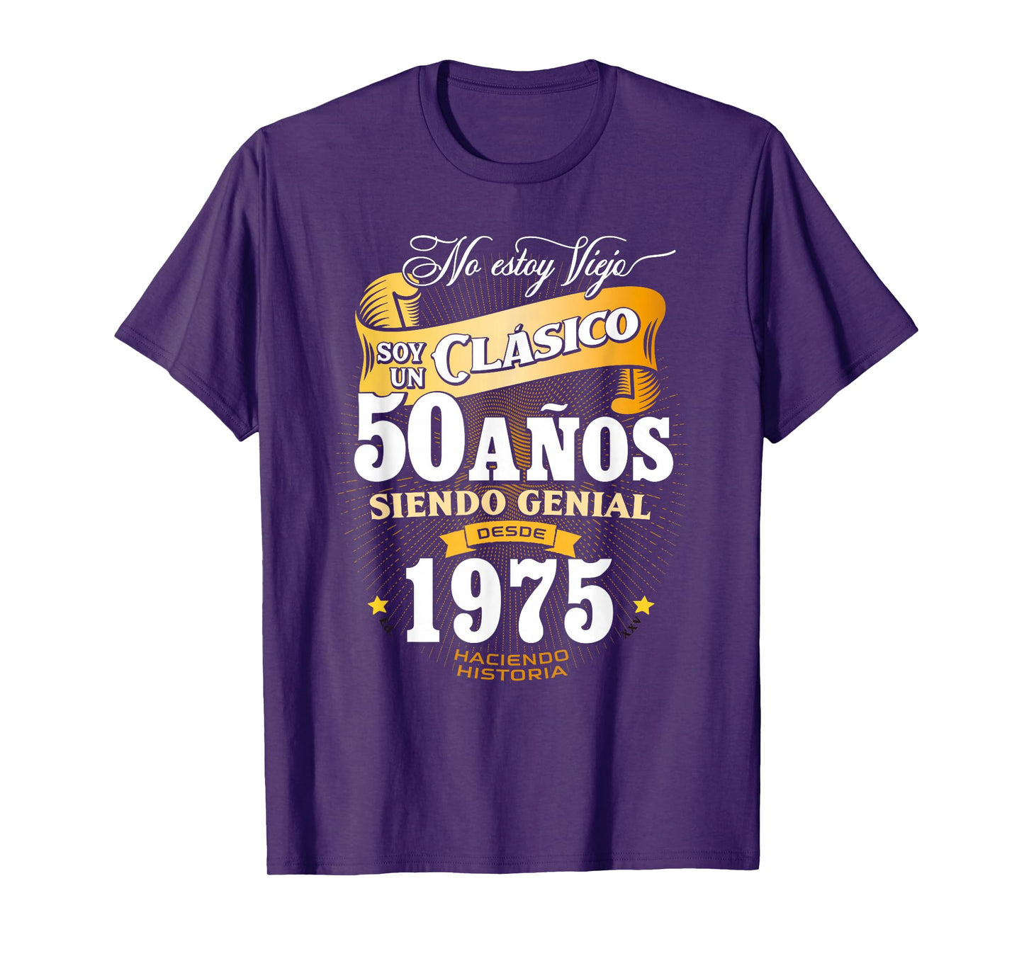 50th Birthday gift for Men in Spanish Regalo cumpleanos 50 T-Shirt