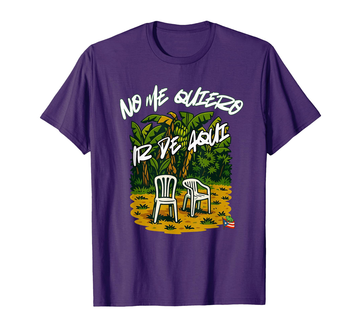 No Me Quiero Ir De Aquí Puerto Rico Tank T-Shirt