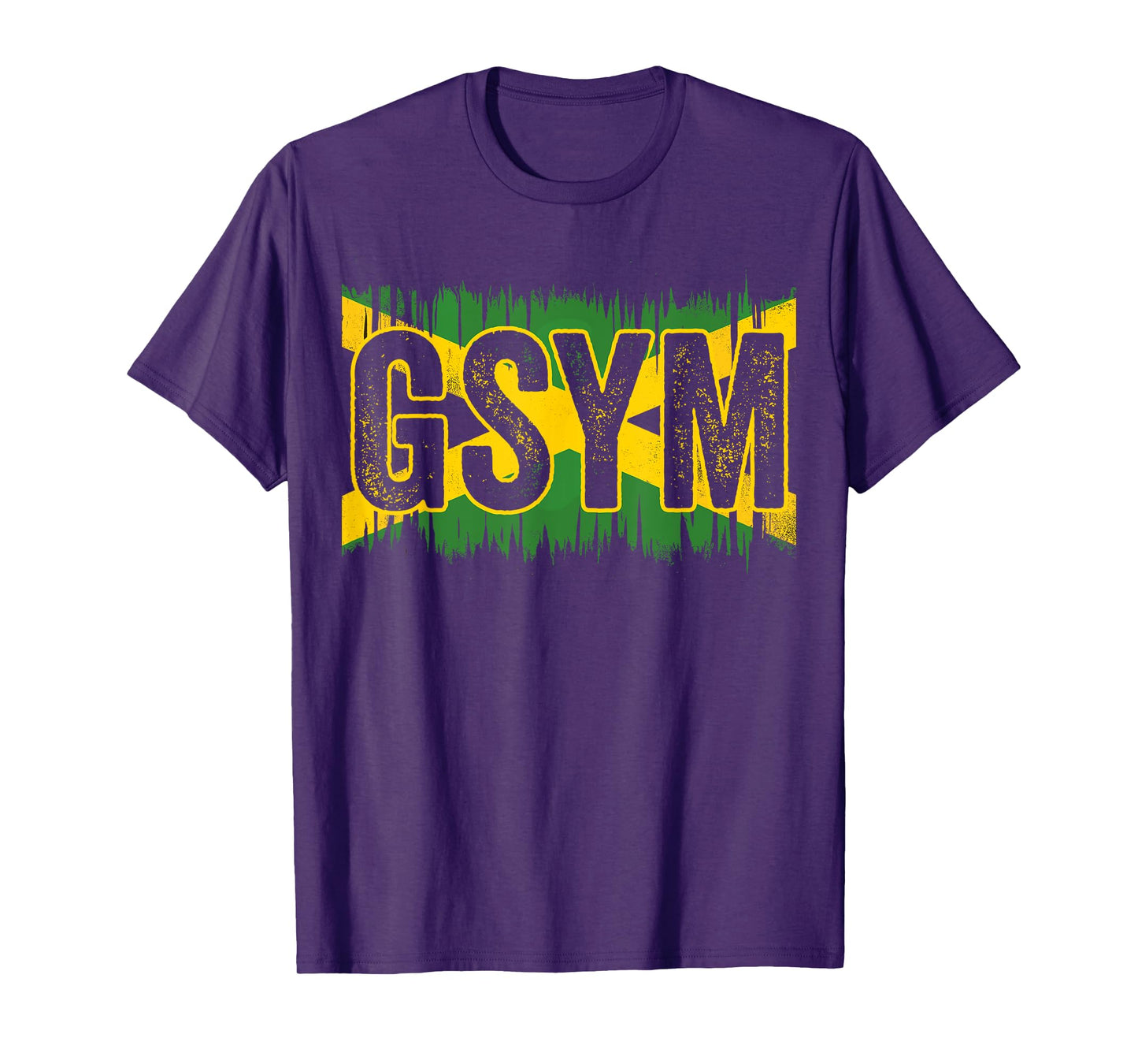 GSYM Go Suck Your, Jamaican Flag Local Patois Slang Men's T-Shirt