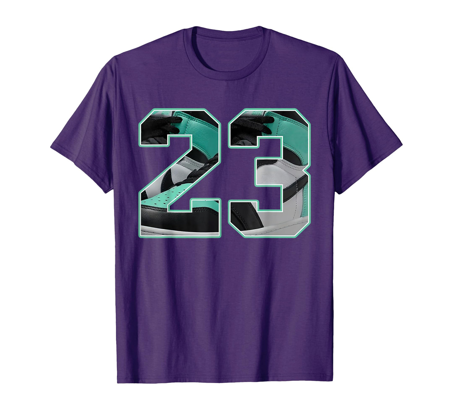 Number 23 Black Green Glow 3s Loser Lover Matching Tee T-Shirt