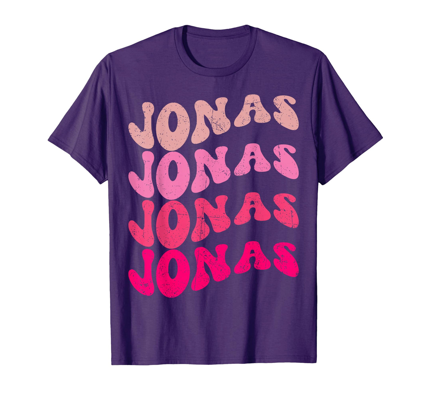 Jonas Family Name I Love My Jonas Personalized Vintage T-Shirt