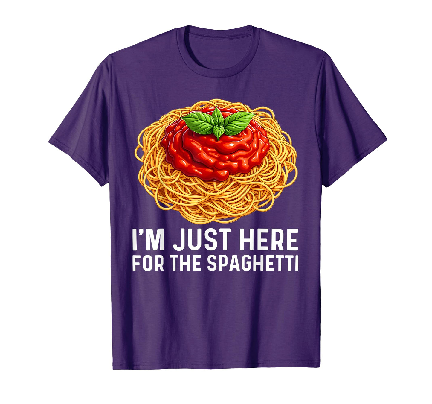 Best Spaghetti Novelty for Men Women Pasta Lovers Spaghetti T-Shirt