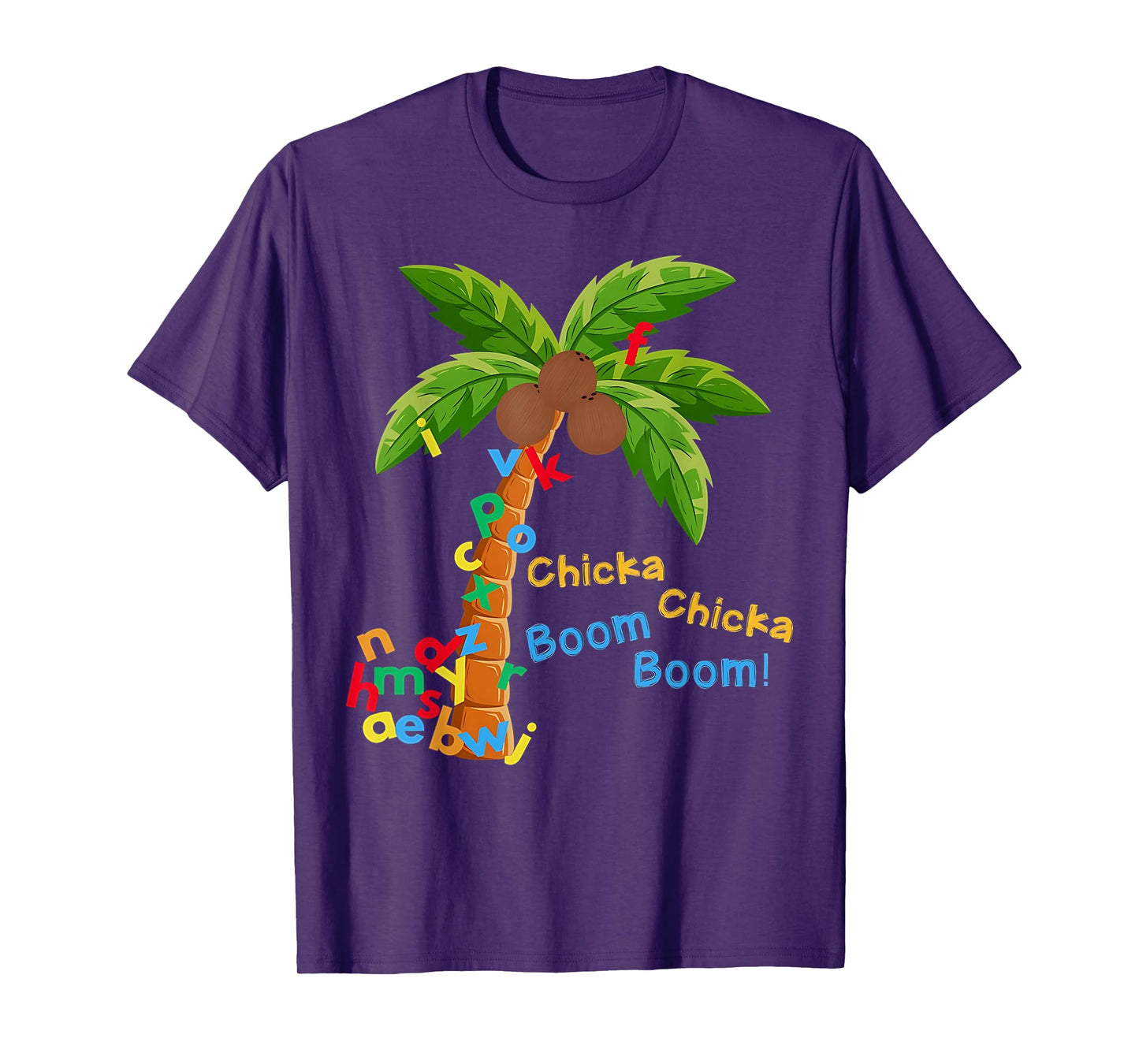 Chicka Chicka Boom Boom Im Glad to See You 1st Day of School T-Shirt