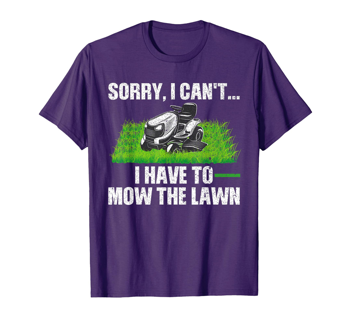 Lawn Mower Novelty For Men Women Kids Landscaper Lawn Mowing T-Shirt