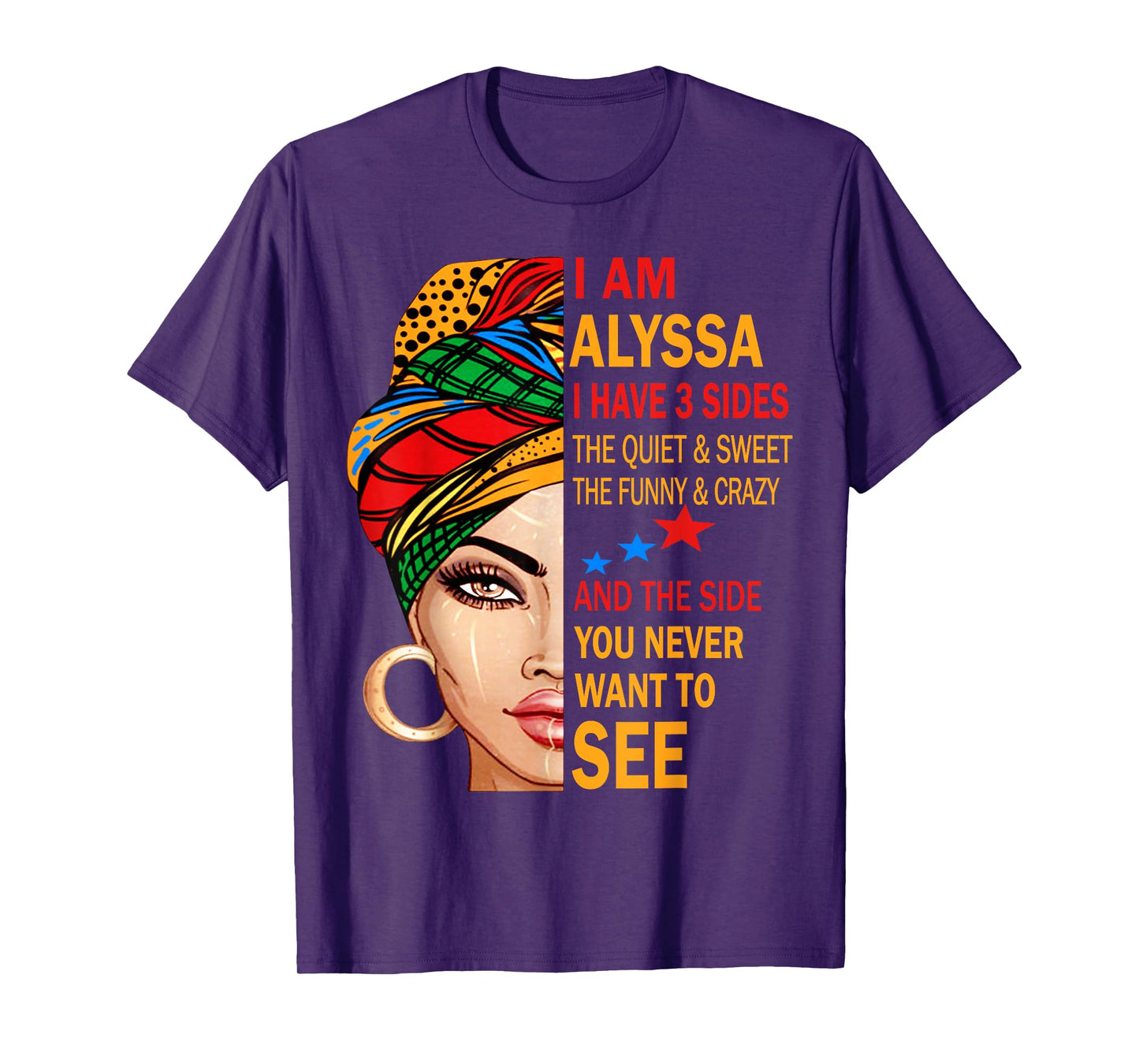 ALYSSA Name Surname Family Last First Name ALYSSA T-Shirt