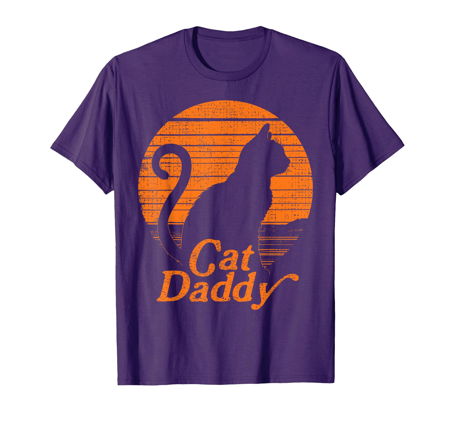 Mens Cat Daddy Funny Cat Lover - Cat Dad T-Shirt