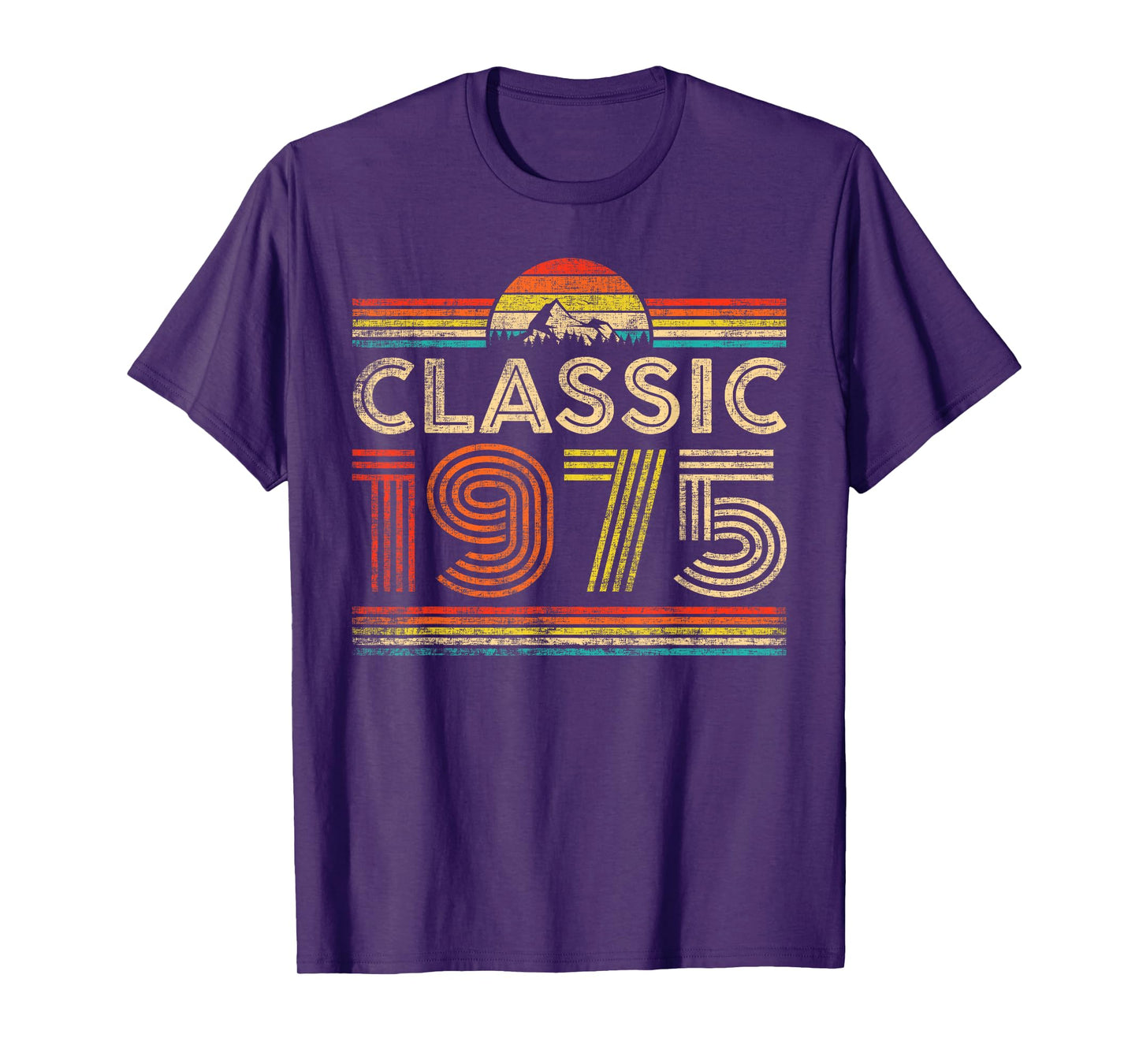Classic 1975 Vintage 1975 Classic Year Men Women Birthday T-Shirt