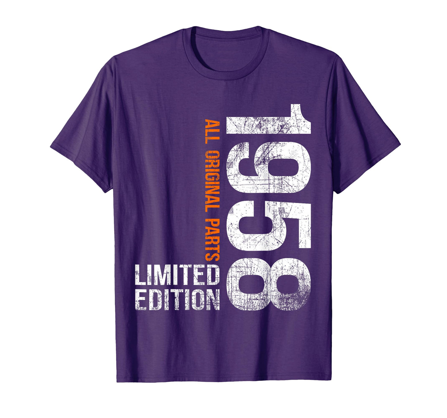 Vintage 1958 67th Birthday Gifts Men Women 67 Years Old T-Shirt
