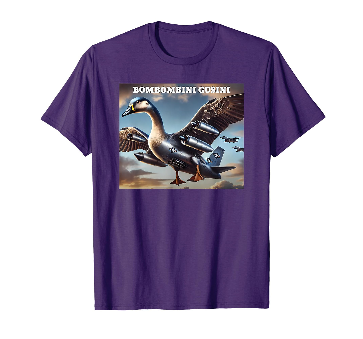 Bombombini Gusini Funny Italian Brainrot Meme T-Shirt