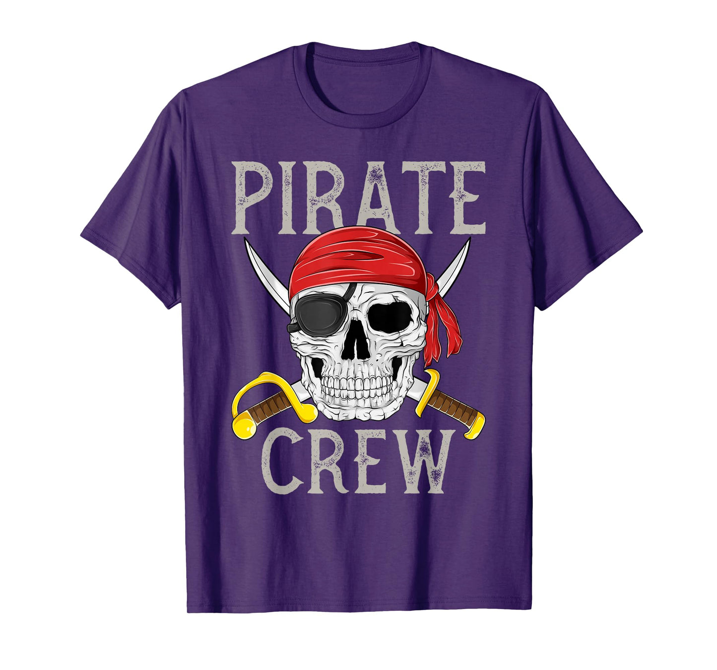 Pirate Crew Jolly Roger Flag Skull Family Matching Pirates T-Shirt