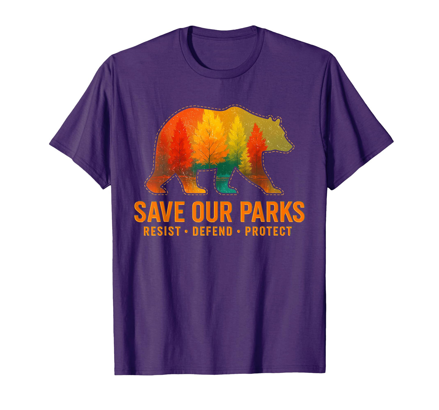 Vintage Save Our Parks Resist National Park Protect ALT US T-Shirt