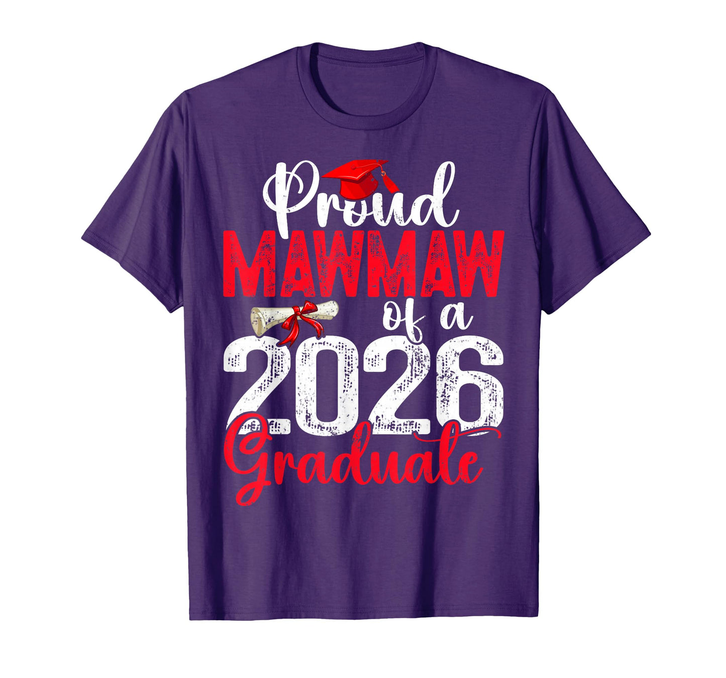 Proud Mawmaw of A Class of 2026 Graduate Senior Graduation T-Shirt