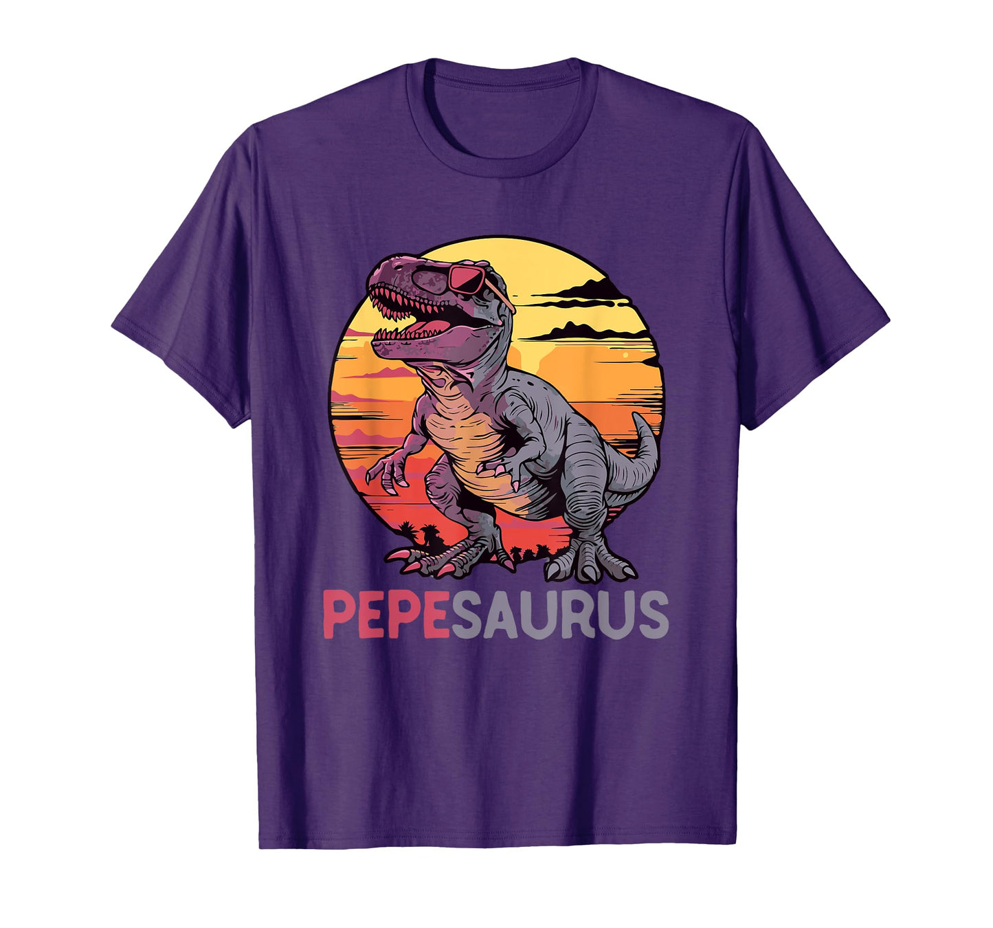 PepeSaurus Dino Dinosaur Pepe-Saurus T-Rex Funny Trex T-Shirt