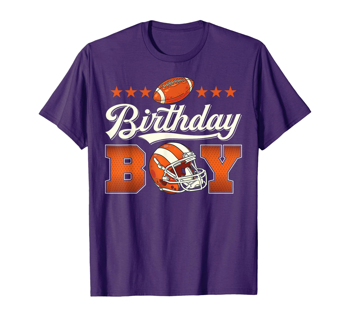 Birthday Boy Football Birthday Party Kids Boys Toddlers T-Shirt