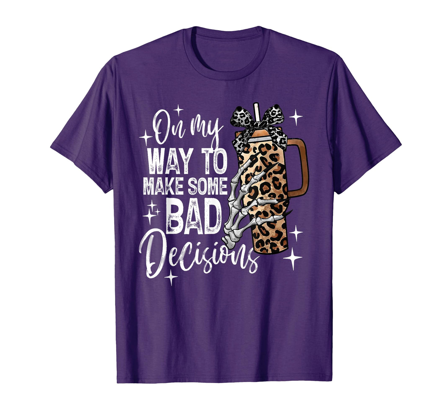 On My Way To Make Some Bad Decisions Spooky Season Halloween T-Shirt