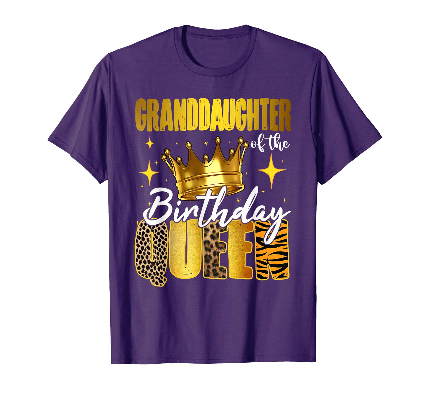 Granddaughter Of The Birthday Queen Women Bday Party Gift T-Shirt