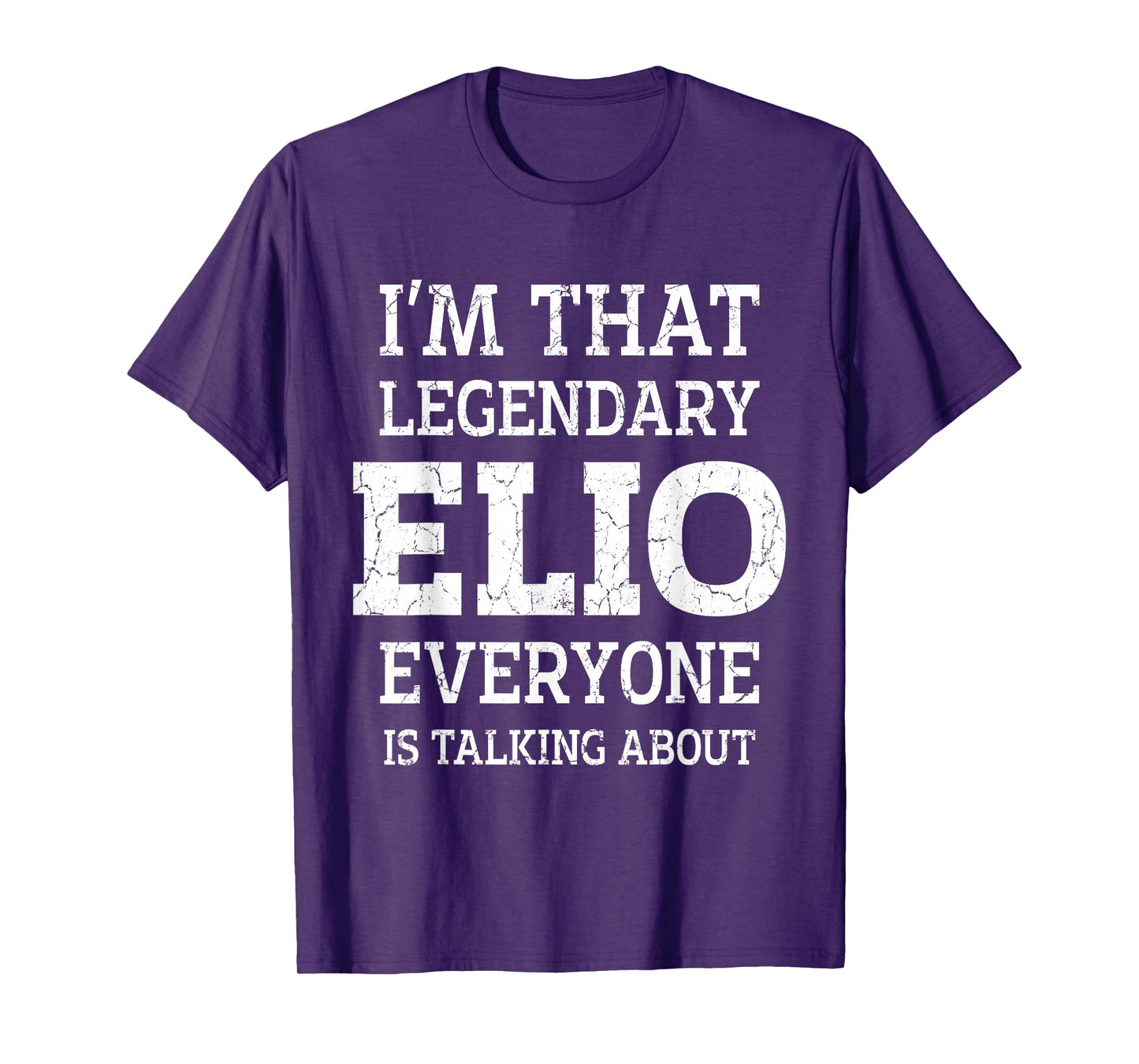 Elio Personal Name Funny Saying Elio First Name T-Shirt