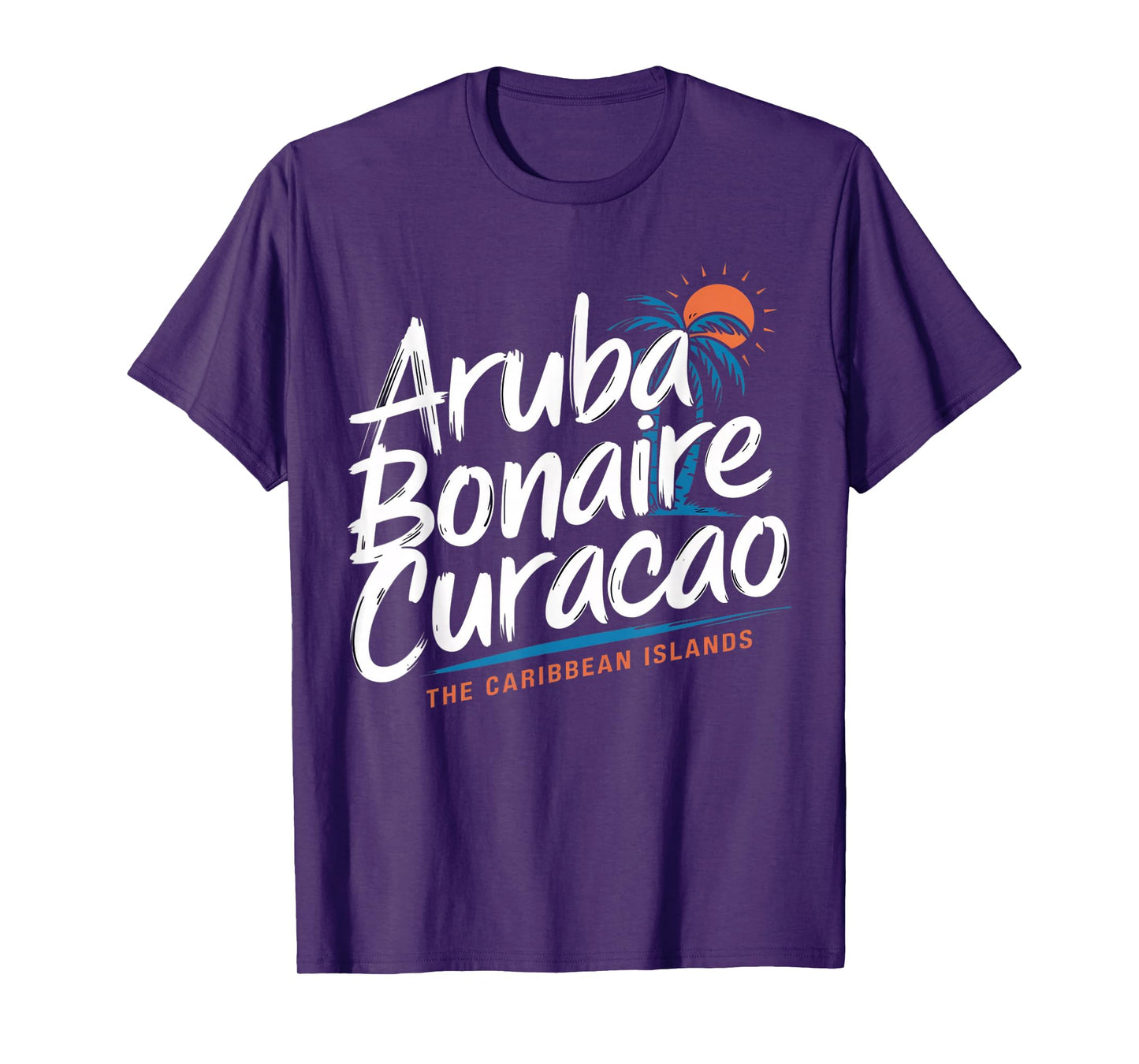 Curaçao Bonaire Aruba The Caribbean Islands ABC Vacation T-Shirt
