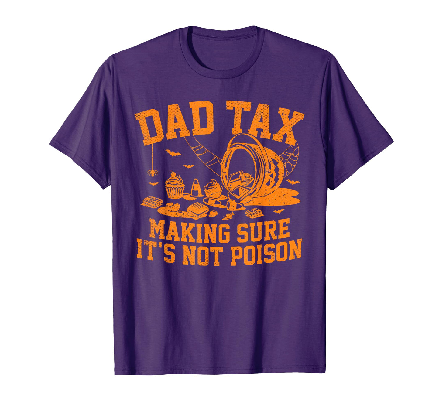 Mens Dad Tax Halloween Shirt Funny Halloween Dad Joke T-Shirt