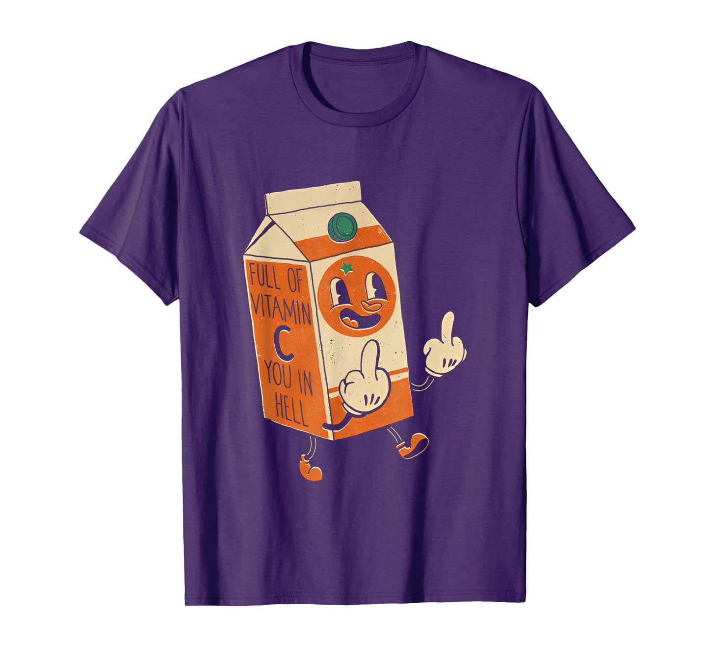 Full Of Vitamin C You In Hell T-Shirt