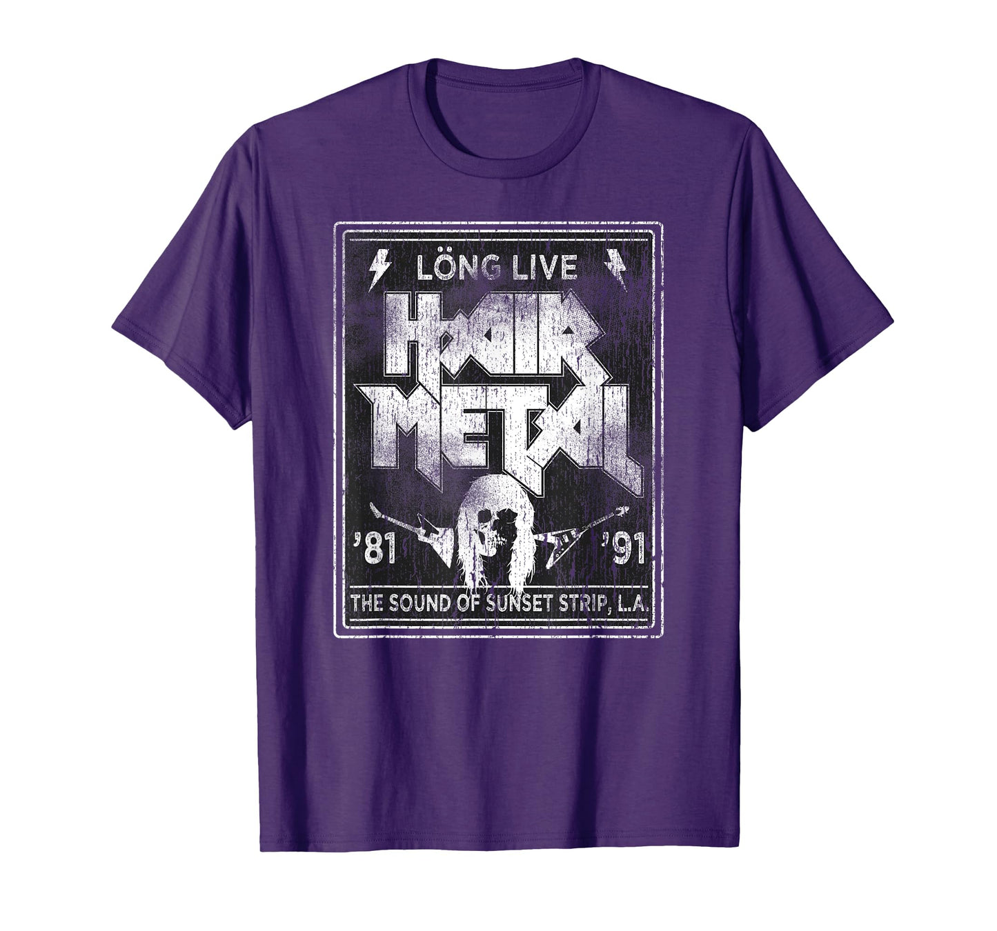 Long Live Hair Metal Rock 'n' Roll Fan T-Shirt