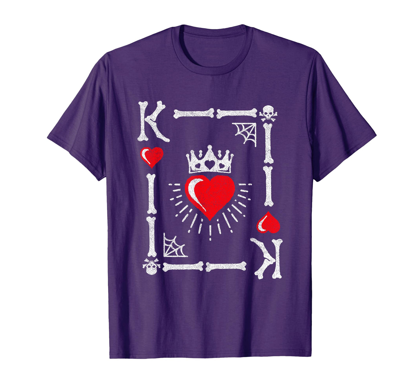 King of Hearts Card Costume - Halloween King of Hearts T-Shirt