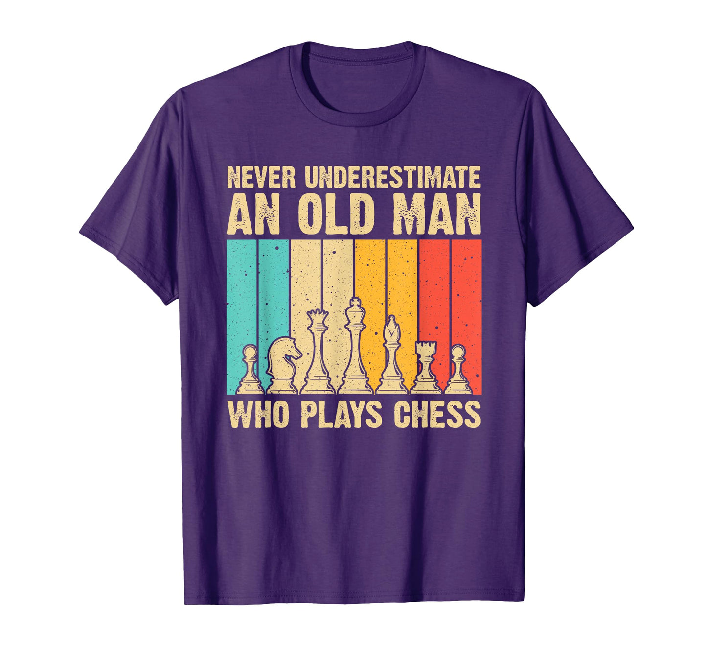 Cool Chess Player Costume For Grandpa Men Chess Lover Chess T-Shirt