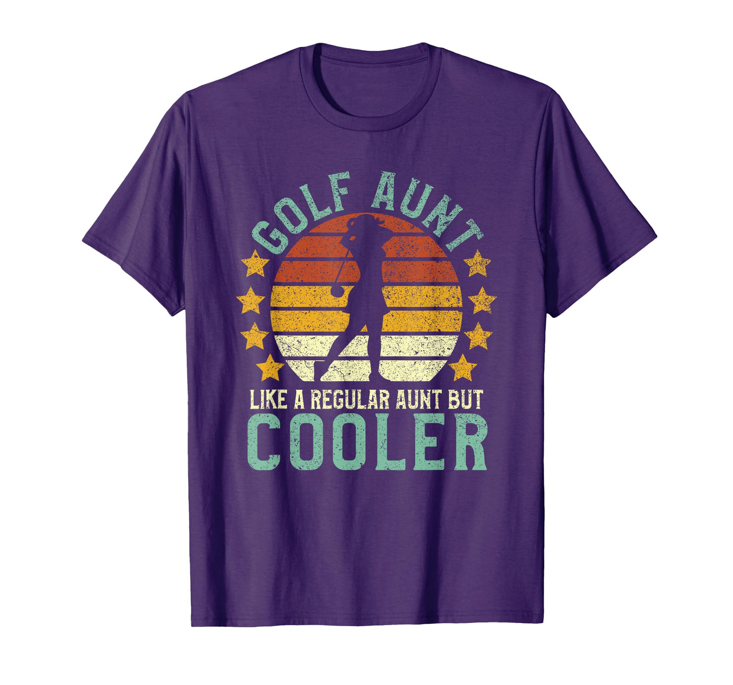 Golf Aunt | Funny Female Golfer Gift for Golfing Lover T-Shirt
