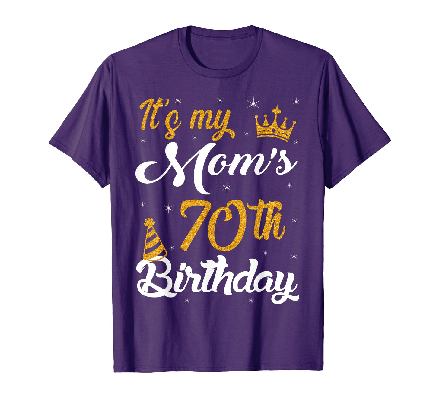 Happy It's My Mom's 70th Birthday 1955 70 Years Old T-Shirt