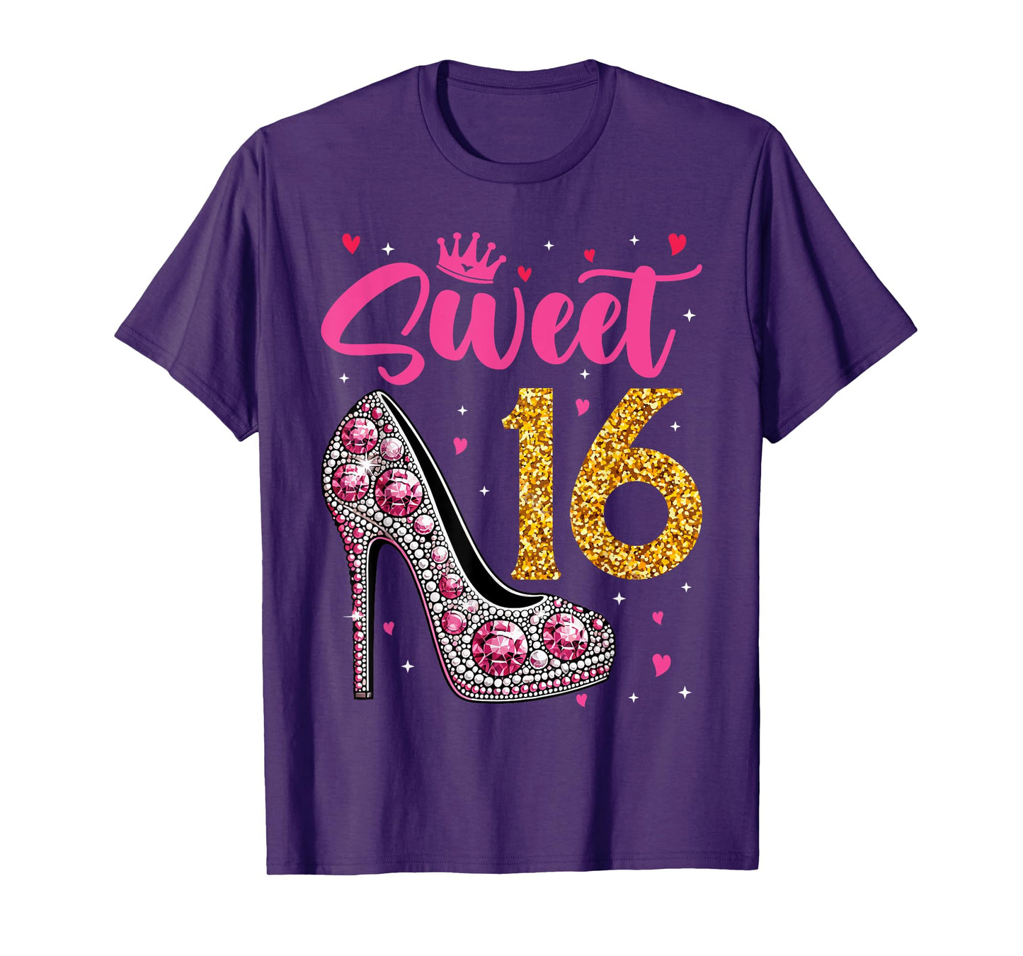 Sweet 16 Design I Rose Balloon Decoration Birthday Outfit T-Shirt