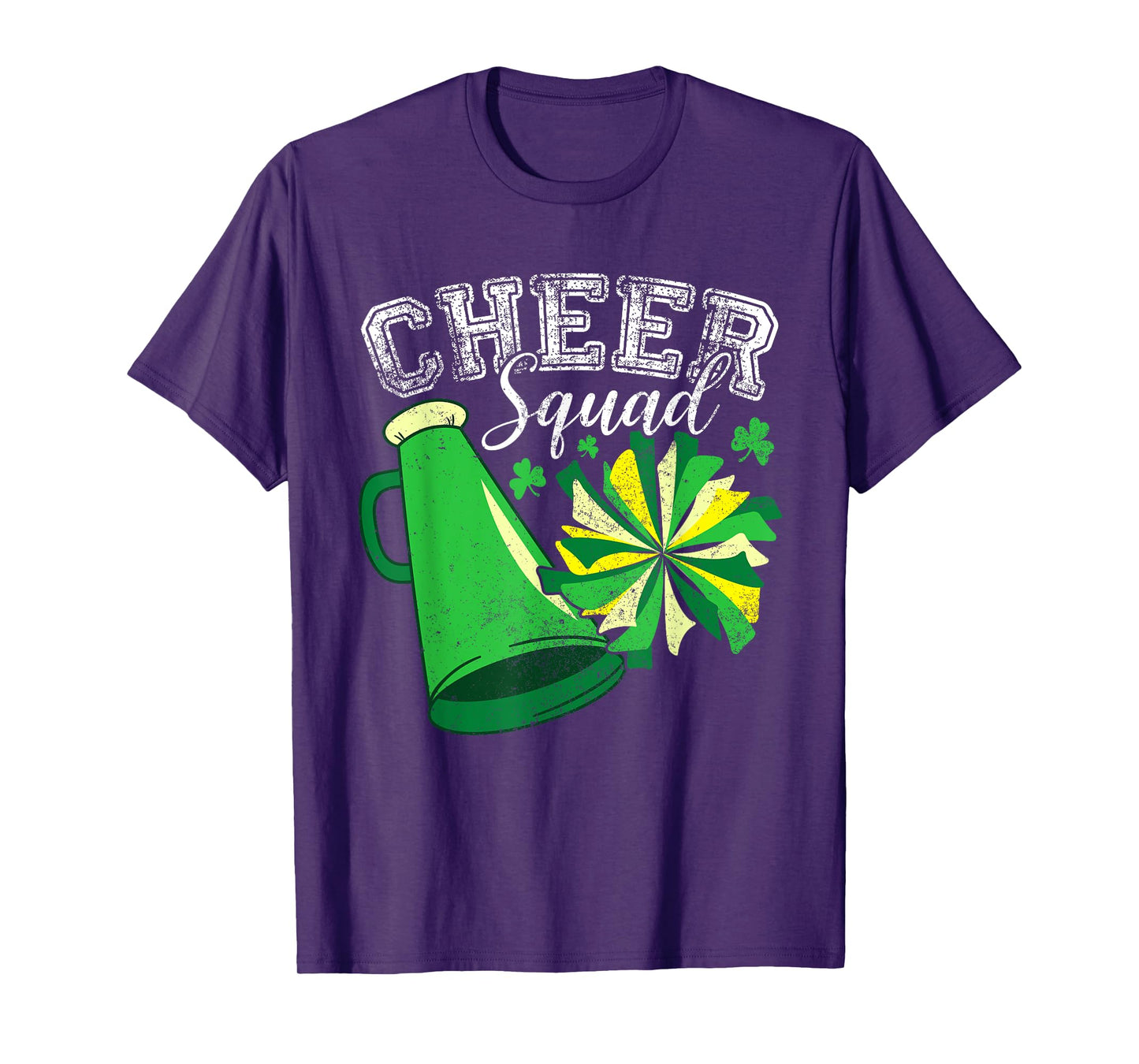 Cheer Squad Cheerleader Cheerleading St Patricks Day Irish T-Shirt