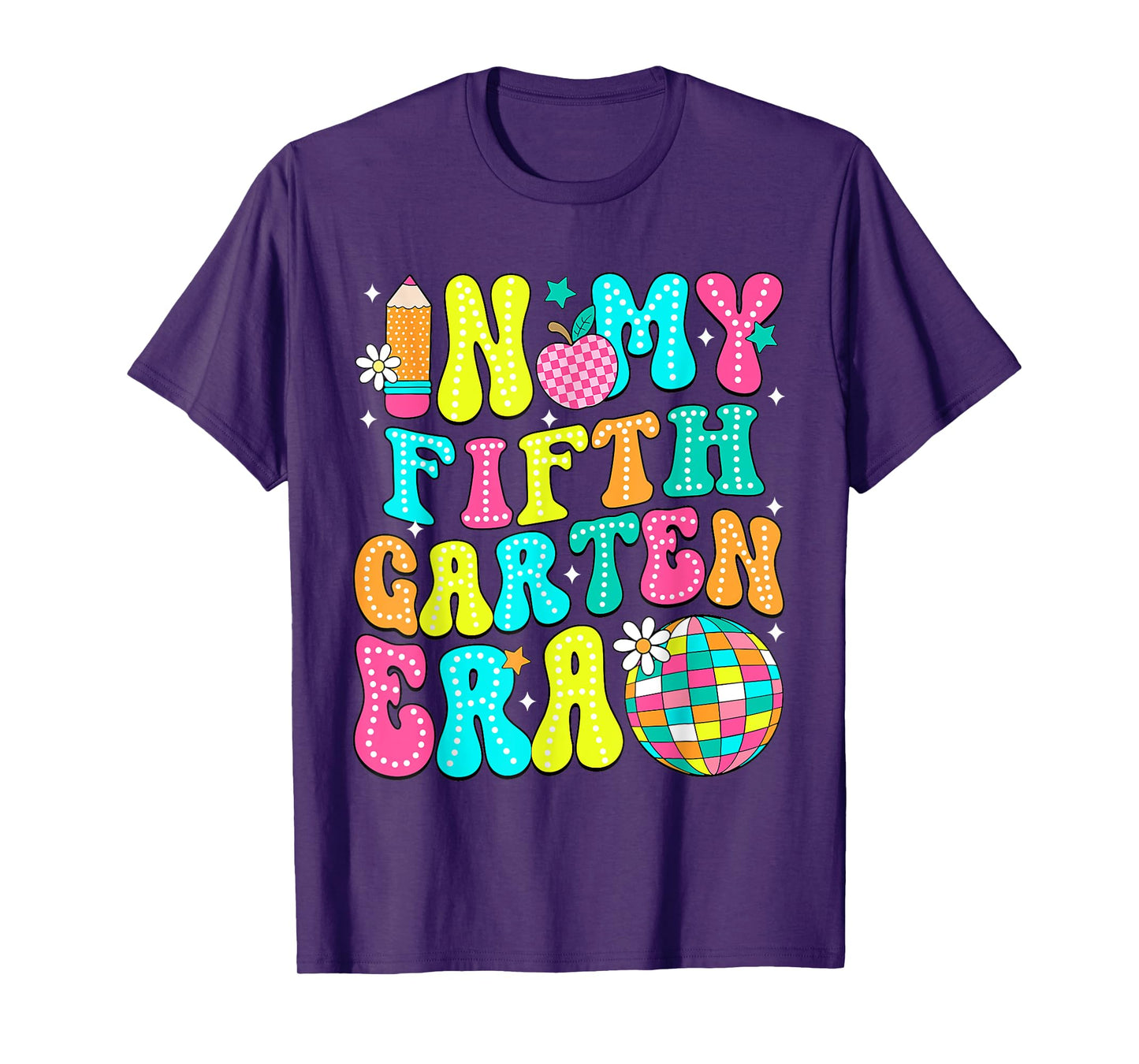 In My Fifth Grade Era 5th Grade Girl Teacher Back To School T-Shirt
