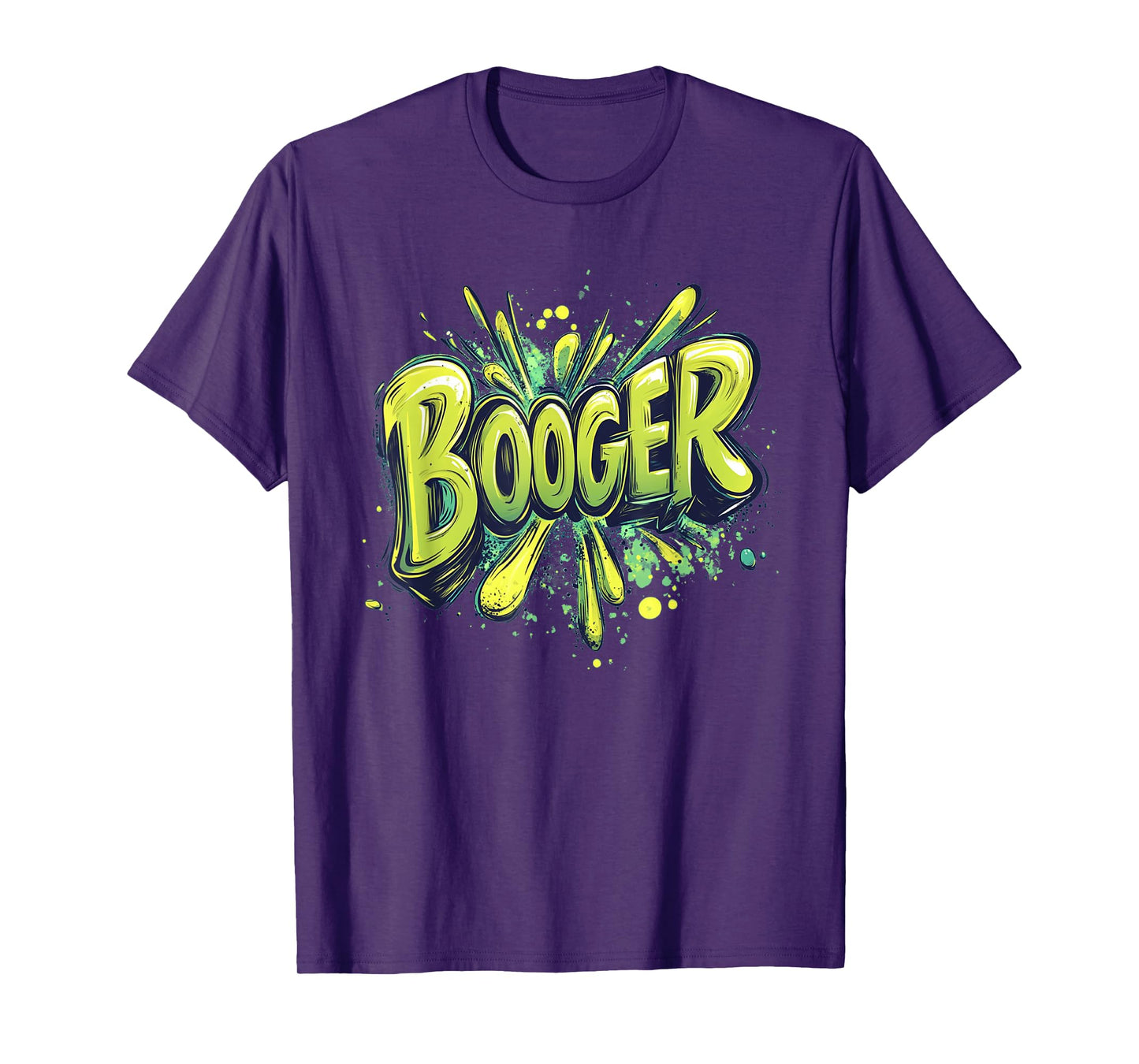 Funny Green Booger Costume for Adults and Kids T-Shirt