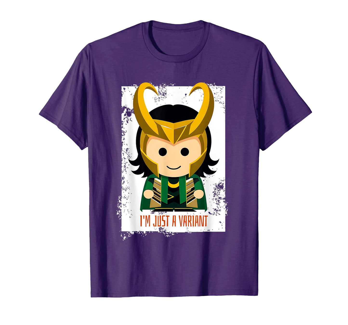 Cute Loki Variant Meme - I'm Just a Variant Chibi Character T-Shirt