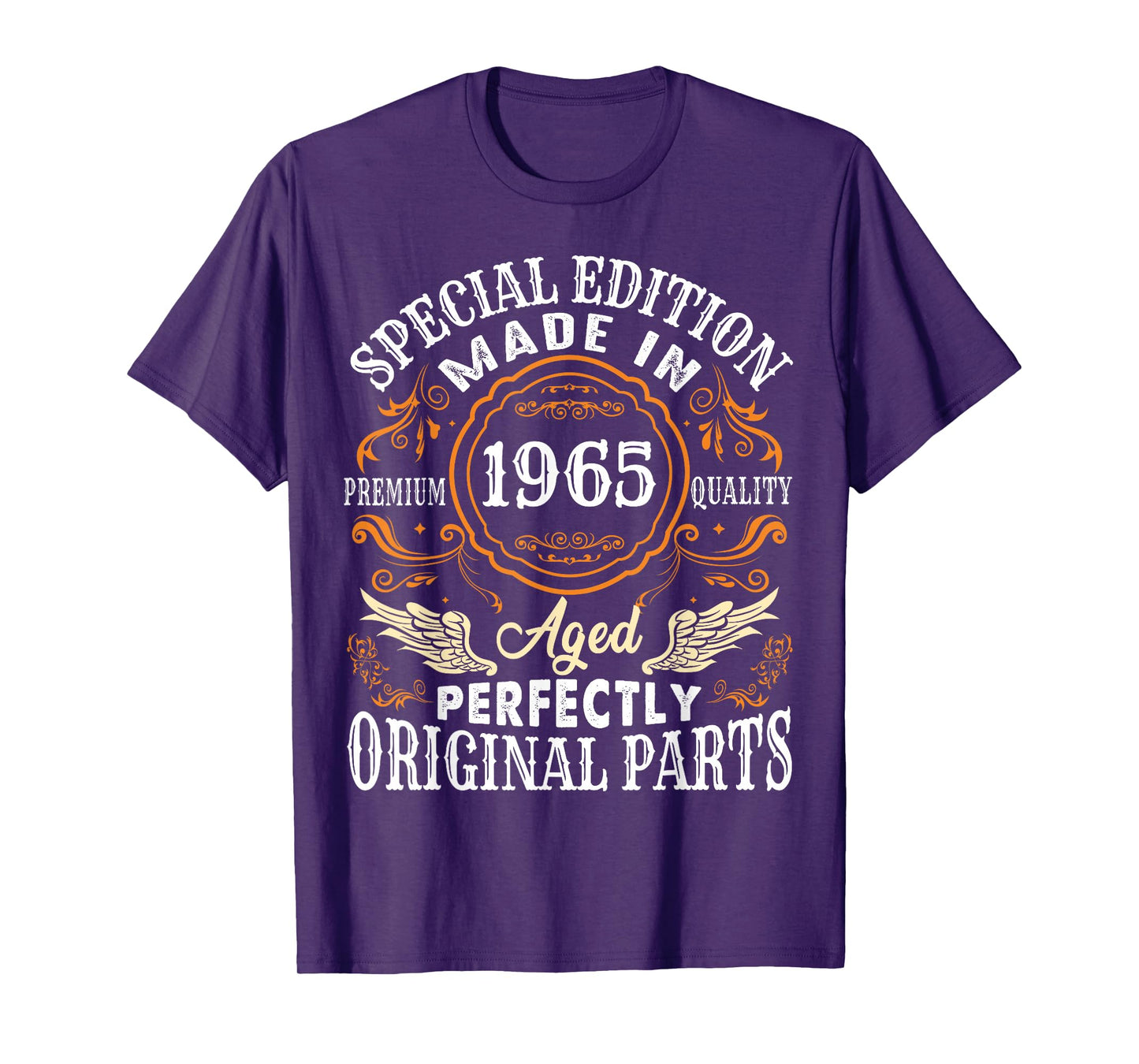 Vintage 1965 60th Birthday 60 Years Old For Men T-Shirt
