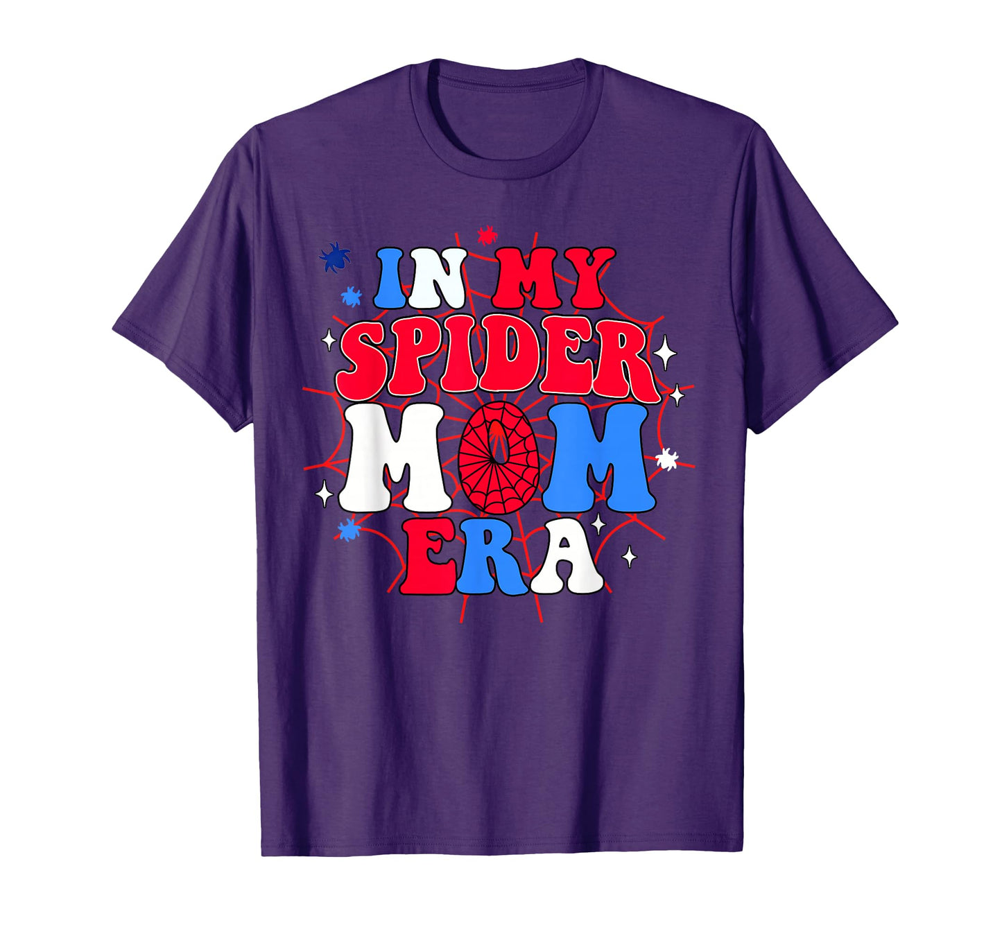 Matching Family In My Spider Mom Era Birthday Boy Mama Dad T-Shirt