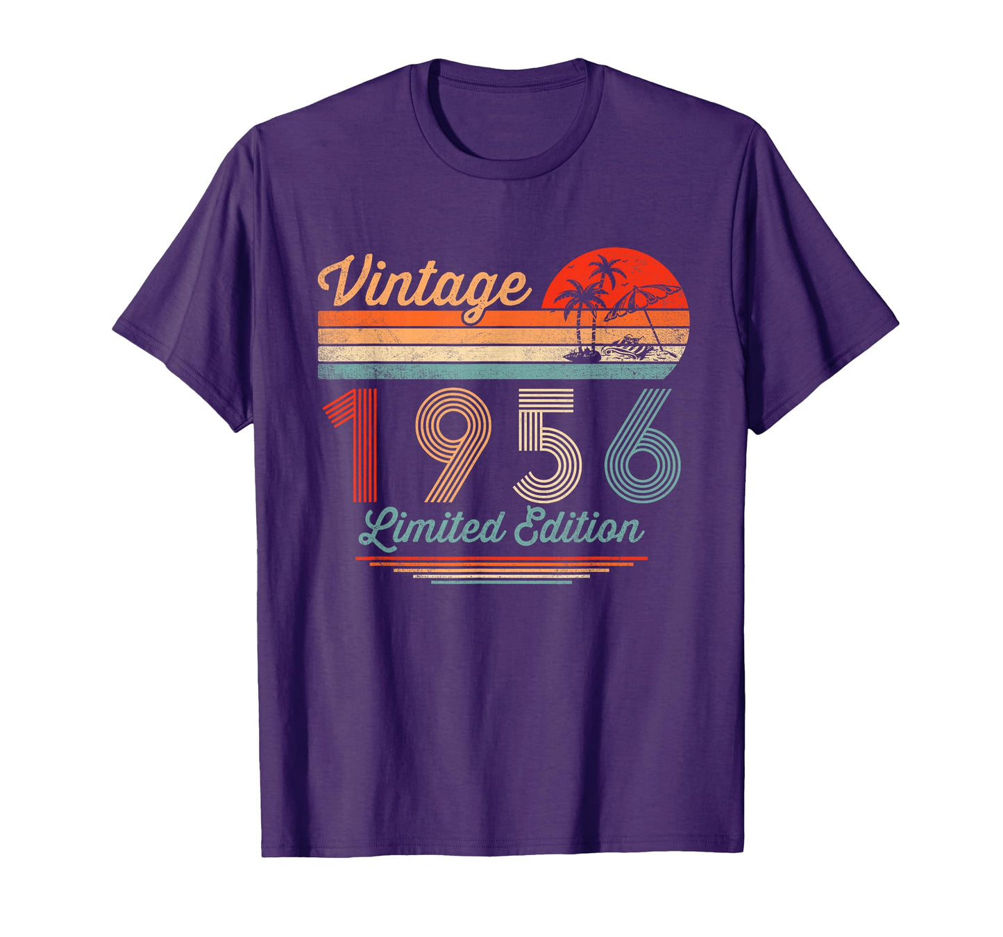Vintage 1956 Limited Edition 69 Year Old Gifts 69th Birthday T-Shirt