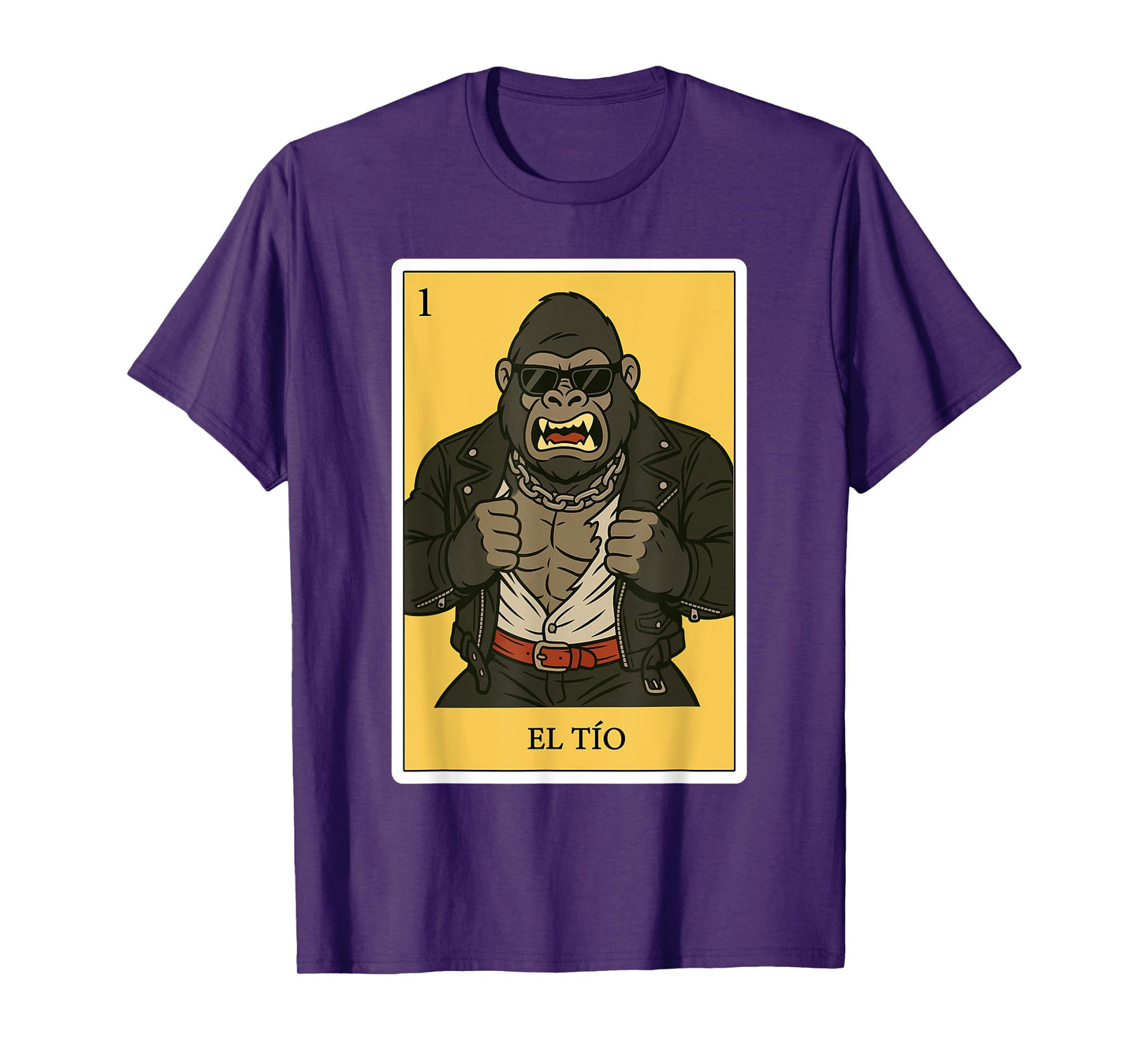El Tio Gorila | Spanish-Mexican Bingo Gifts for Tio T-Shirt