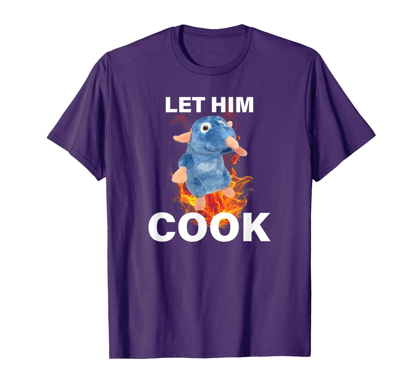 Let Him Cook Rat Funny Meme T-Shirt