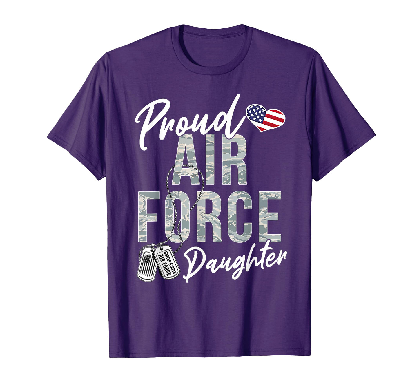 Proud Air Force Daughter US Air Force Graduation Daughter T-Shirt