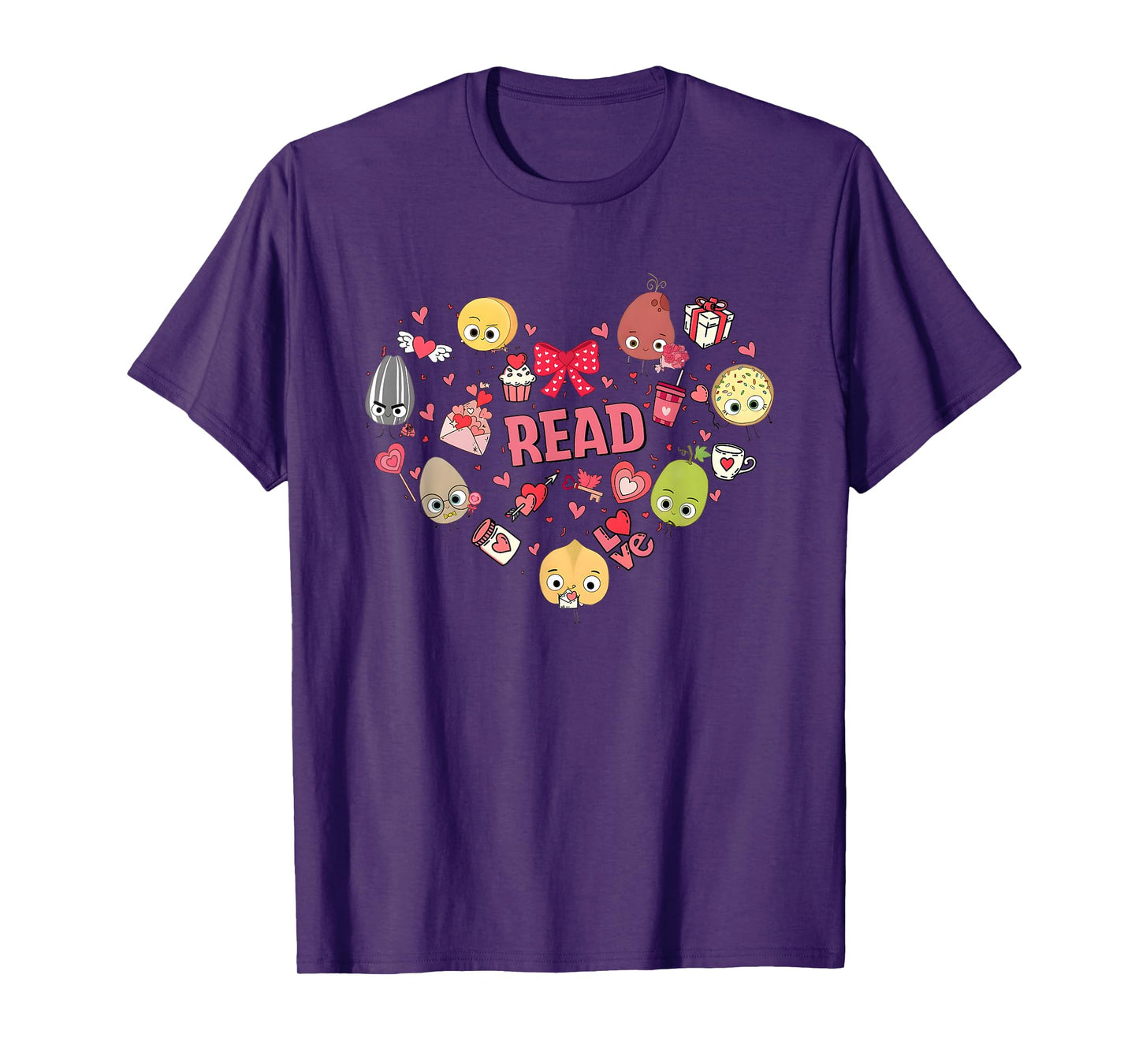The Bad Seed The Good Bean Valentine Valentines Day Read T-Shirt